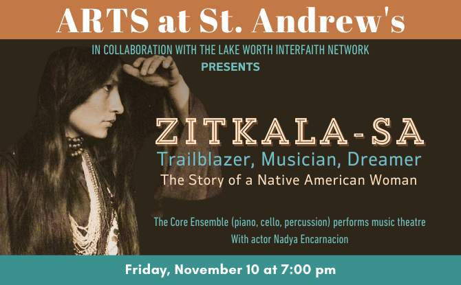 ZITKALA-SA – Music Theatre for Native American Heritage Month