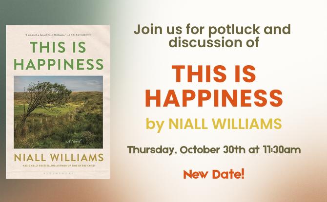 Book cover for This is Happiness by Niall Williams