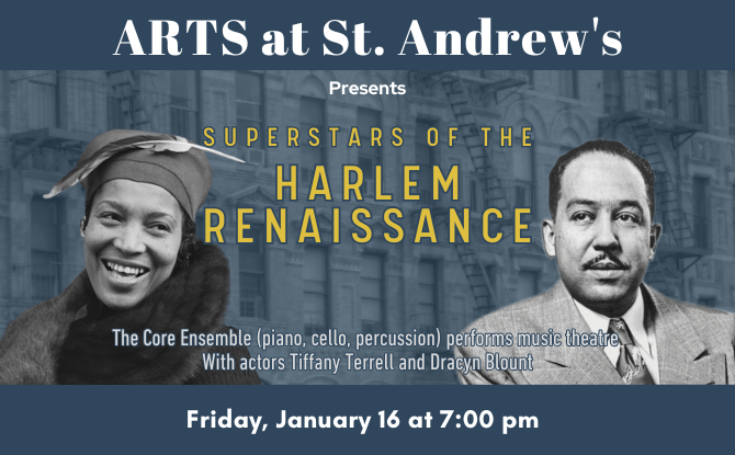 Arts at St. Andrew's presents: Superstars of the Harlem Renaissance