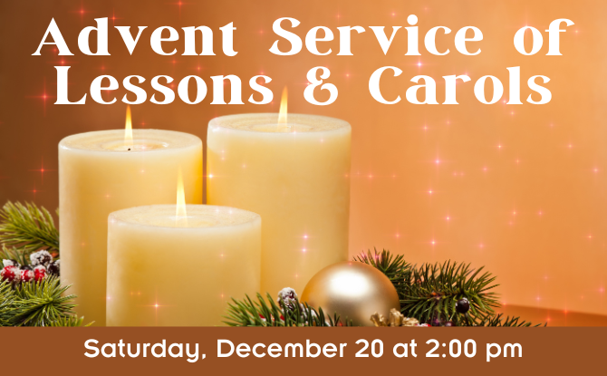 Advent Service of Lessons and Carols